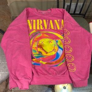 Urban Outfitters Pink Nirvana Sweater